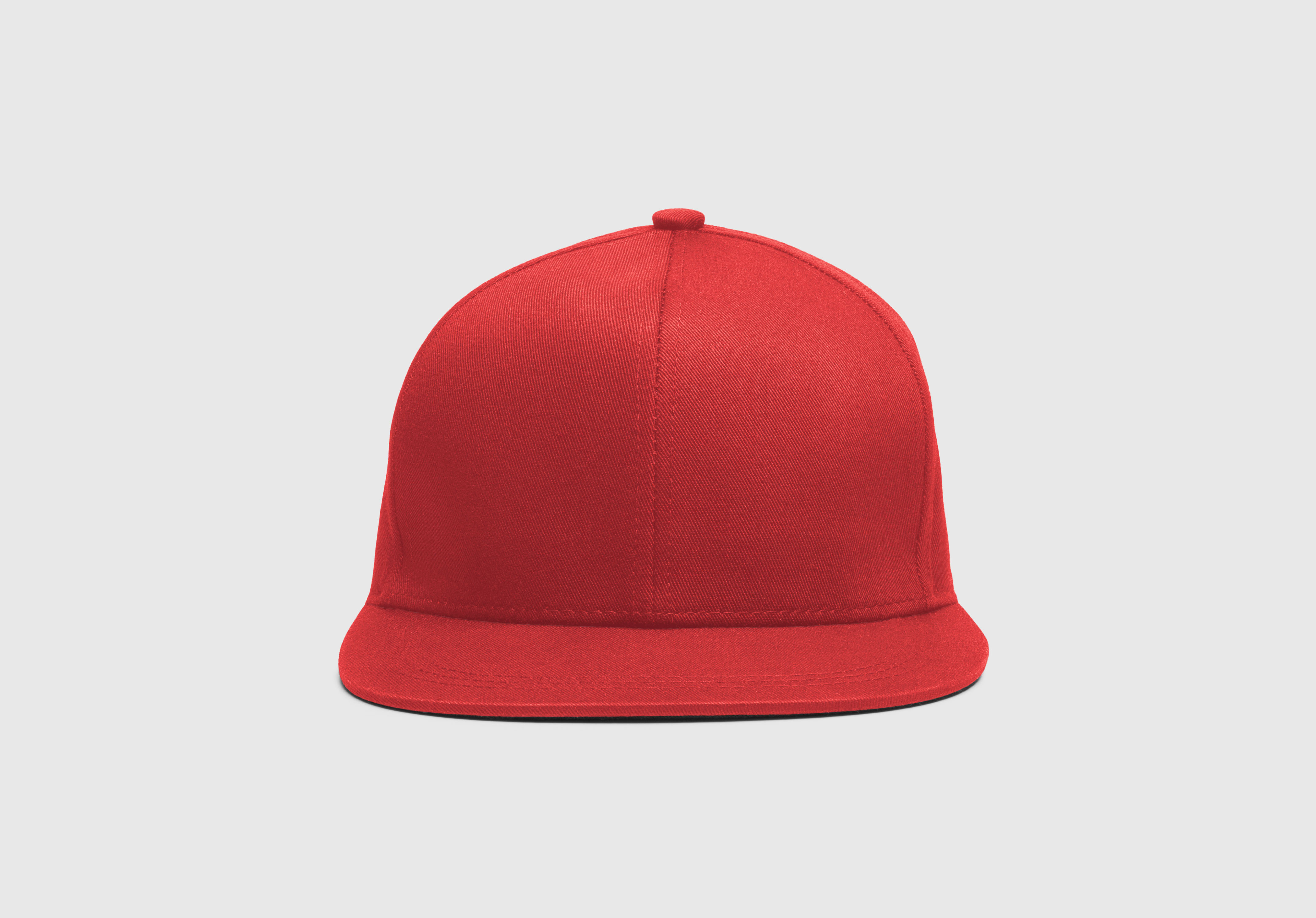 Flat Bill Brim Hip Hop Cap Adjustable Snapback Cap
